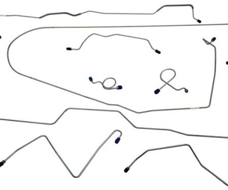 Shafers Classic Reproductions 1967 Ford Mustang Complete Brake Line Set MBLK12