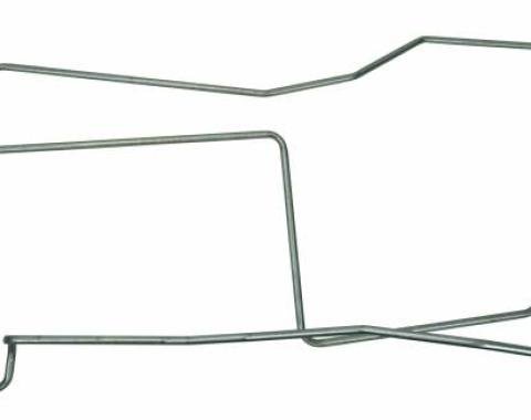 Shafers Classic Reproductions 1969 Ford Mustang Long Gas Lines, Pump To Tank,304 Stainless Steel MLG001S