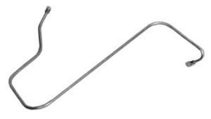 Shafers Classic Reproductions 1964-1965 Ford Mustang Gas Lines, Pump To Carb, 304 Stainless Steel MGL006S