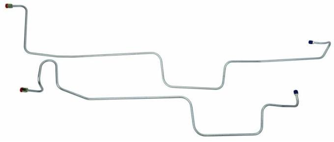 Shafers Classic Reproductions 1970 Ford Mustang Transmission Oil Cooler Line, Stainless Steel MOL018S