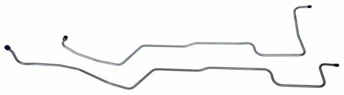 Shafers Classic Reproductions 1964-1965 Ford Mustang Transmission Oil Cooler Line, 304 Stainless Steel MOL001S