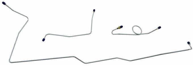Shafers Classic Reproductions 1964-1965 Ford Mustang Front Brake Line Set, 304 Stainless Steel MFB015S
