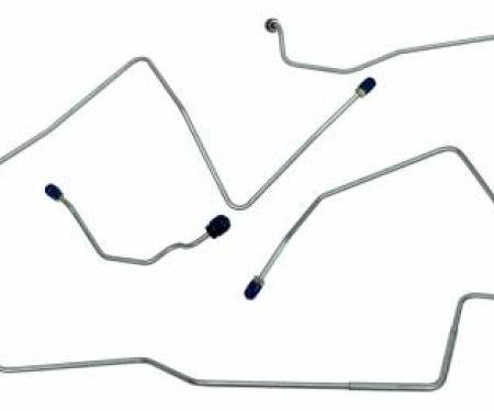 Shafers Classic Reproductions 1967 Ford Mustang Front Brake Line Set, Stainless Steel MFB019S
