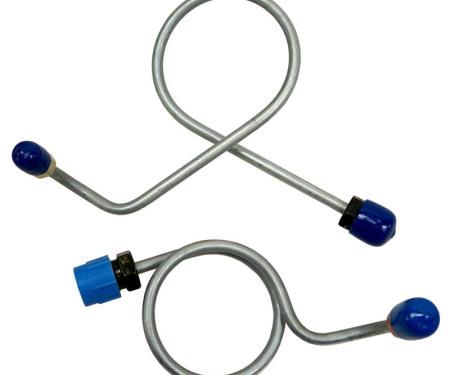 Shafers Classic Reproductions 1967 Ford Mustang Master Cylinder Line Kit, Stainless Steel MML007S