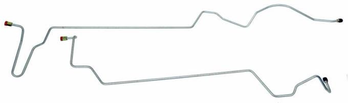 Shafers Classic Reproductions 1970 Ford Mustang Transmission Oil Cooler Line,304 Stainless Steel MOL017S