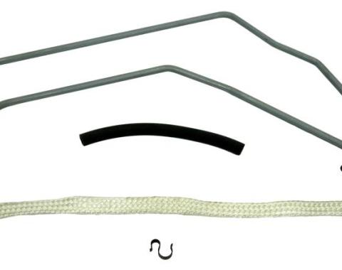 Shafers Classic Reproductions 1967-1968 Ford Mustang Choke-Heat Riser Tube, 304 Stainless Steel MCT002S