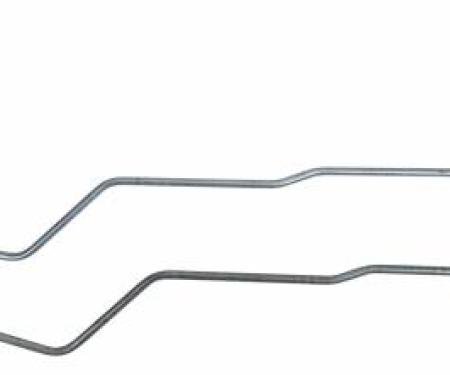 Shafers Classic Reproductions 1964-1965 Ford Mustang Transmission Oil Cooler Line, 304 Stainless Steel MOL001S