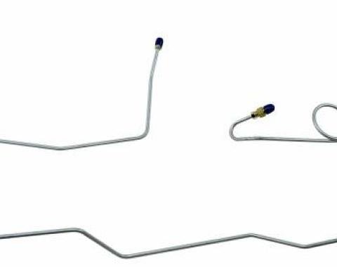 Shafers Classic Reproductions 1964-1965 Ford Mustang Front Brake Line Set, 304 Stainless Steel MFB015S