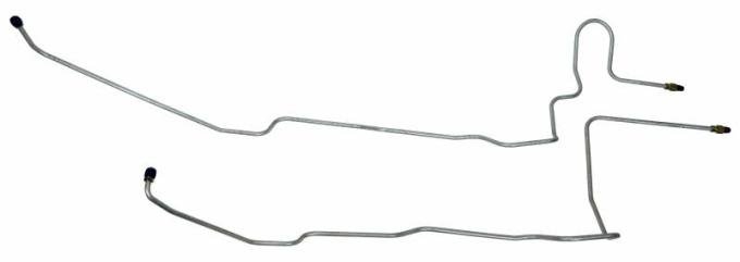 Shafers Classic Reproductions 1966 Ford Mustang Transmission Oil Cooler Line,304 Stainless Steel MOL005S