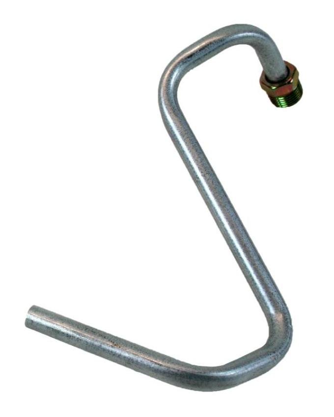 Shafers Classic Reproductions 1964-1965 Ford Mustang Brake Booster Vacuum Line, Stainless Steel MVB002S