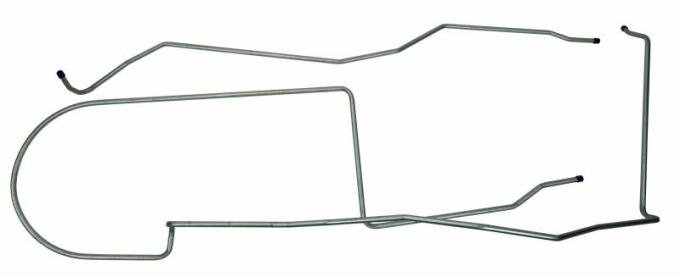Shafers Classic Reproductions 1969 Ford Mustang Long Gas Lines, Pump To Tank,304 Stainless Steel MLG001S