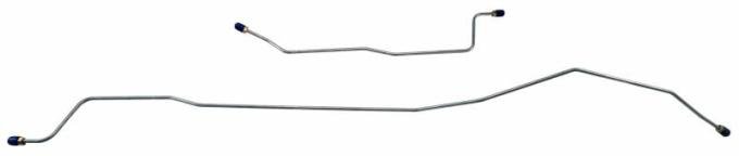 Shafers Classic Reproductions 1964-1966 Ford Mustang Rear End Housing Brake Line,304 Stainless Steel MHB002S
