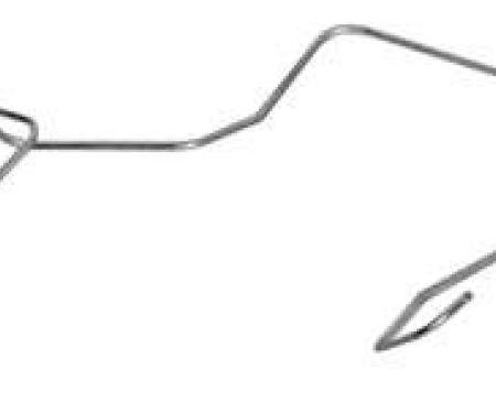 Shafers Classic Reproductions 1966-1968 Ford Mustang Distributor Vacuum Line, Stainless Steel MVL002S