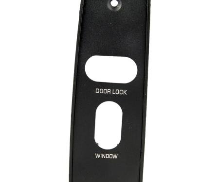 Daniel Carpenter 1987-93 Window & Door Lock Switch Plate RH F1ZZ-14528-A