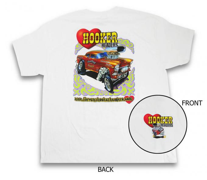 Hooker Headers Retro T-Shirt 10148-XLHKR