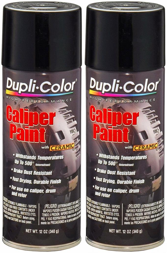 Gloss Black Caliper Paint with Ceramic 12 oz. Aerosol (2 Pack)