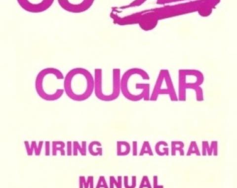 Mercury Cougar Wiring Diagram Manual, 1969