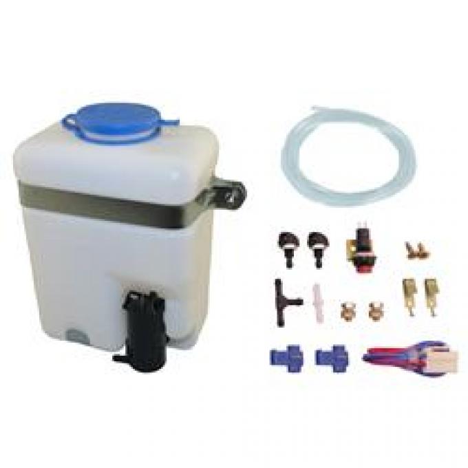 Universal Windshield Washer Pump & Reservoir Kit