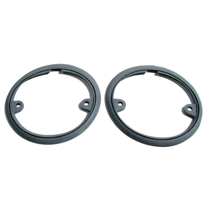 Metro Moulded Parts 1967-1968 Ford Mustang Back-Up Light Mounting Base Pads. Pair MP 1052-A