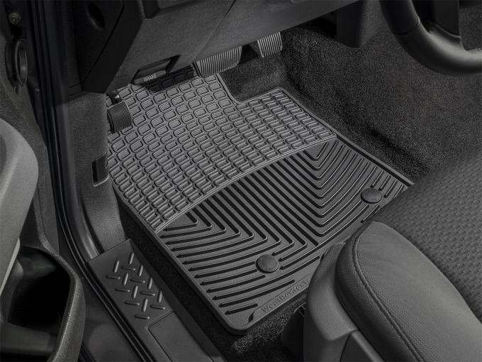 WeatherTech W3 - Black All Weather Floor Mats