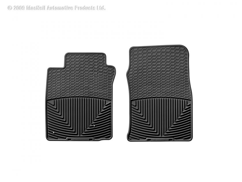 WeatherTech W39 Black All Weather Floor Mats Mustang Depot