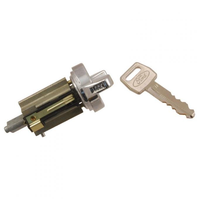 Dennis Carpenter Ignition Switch Cylinder - 1970-72 Ford Car   D2AZ-11582-B
