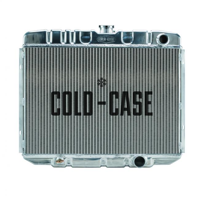 Cold Case Radiators 67-70 Mustang SB 24 Inch Aluminum Performance Radiator AT FOM587A