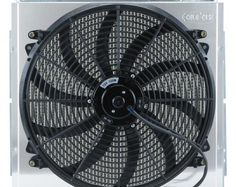 Cold Case Radiators Mustang Aluminum Radiator and 16 Inch Fan Kit 64-66 Mustang 5.0 Manual FOM564-5K