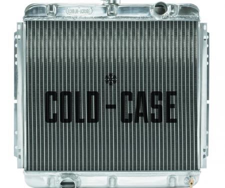 Cold Case Radiators 67-69 Mustang 20 Inch Aluminum Performance Radiator MT FOM560