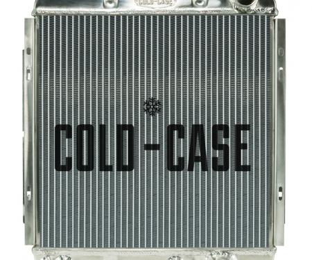 Cold Case Radiators 65-66 Ford Mustang 289 Aluminum Performance Radiator AT FOM564A