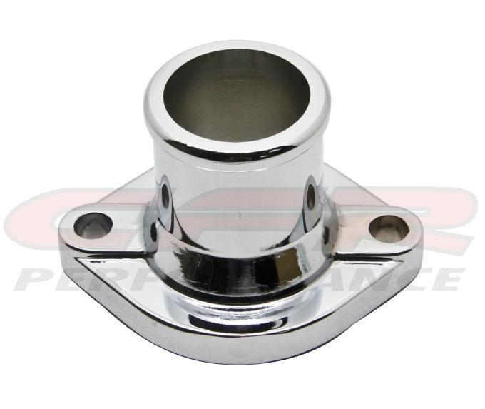 CFR Performance 1969-1997 Ford Zinc Alloy Ford Cleveland 351 5.8L Thermostat Housing Water Neck - Chrome HZ-9715-C