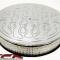 CFR Performance 1937-2027 GM/Ford 14" Round Chrome Aluminum Air Cleaner - Flamed HZ-6801-2-C