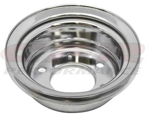 CFR Performance Steel 1965-1966 Ford SB Crank Pulley 1 Groove HZ-9771
