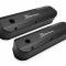 Holly Sniper EFI Valve Cover, Fabricated Aluminum, Ford Small Block, Long Bolt, Black 890012B