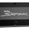 Holly Sniper EFI Valve Cover, Fabricated Aluminum, Ford Small Block, Long Bolt, Black 890012B