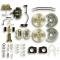 Right Stuff 67-69 Ford Mustang/Falcon, Front Power Disc Conv Kit requires V8 and Auto Trans ZDC6708