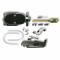 Right Stuff Black Master and Valve combination, Disc/Drum, W/ Chevy bolt Pattern B5671