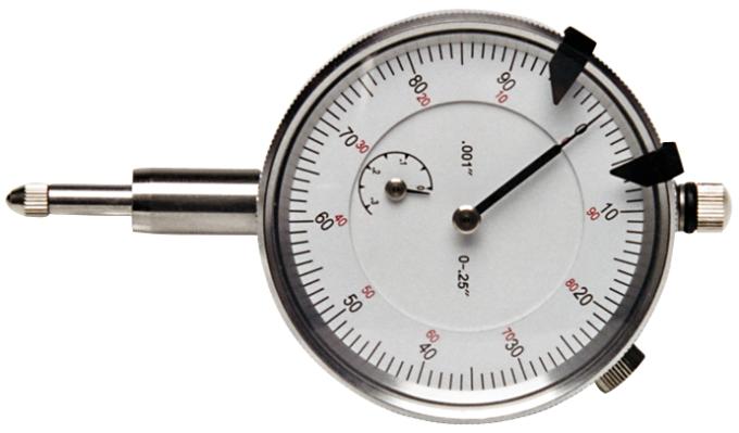 Proform Dial Indicator, Universal Model, 0 to .250 Inch Range, Reads in 0.001 Increments 66963