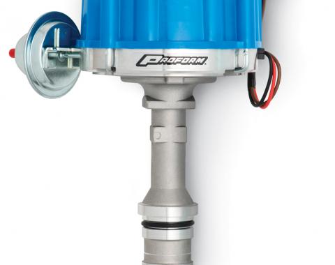 Proform HEI Distributor, Street/Strip, Built-In Coil, Blue Cap, Fits Ford 289-302 Engine 66969B
