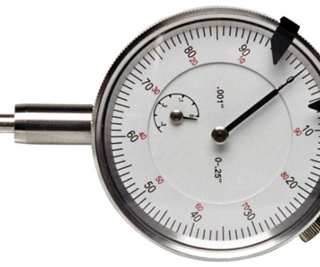 Proform Dial Indicator, Universal Model, 0 to .250 Inch Range, Reads in 0.001 Increments 66963
