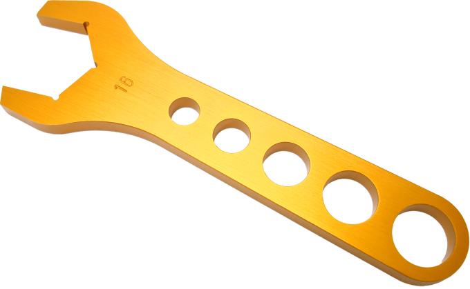 Proform Aluminum AN Hex Wrench For -16AN, 1-1/2 Inch Fitting, Orange Anodized, Sold Each 66976C
