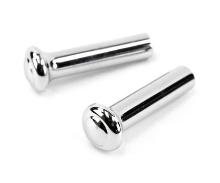 Redline Restomotive® 1968-1978 Ford Car & Truck Chrome Door Lock Knobs