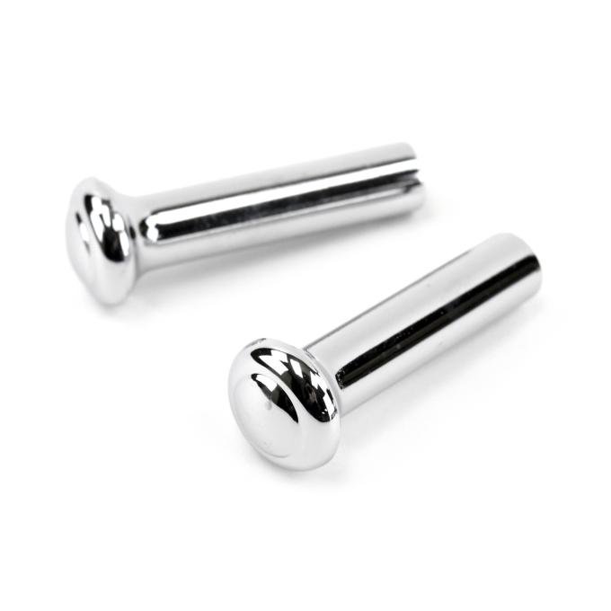 Redline Restomotive® 1968-1978 Ford Car & Truck Chrome Door Lock Knobs