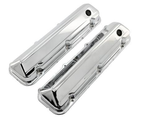 CFR Performance Steel Valve Covers Fits 1968-1997 Ford 429-460 Big Block Engines - Smooth - 1 Hole HZ-9297