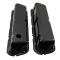 CFR Performance Steel Valve Covers Fits 1986-95 Ford 302 5.0L Fox-Body Mustang - Smooth - 1 Hole & 1 No-Hole HZ-9239