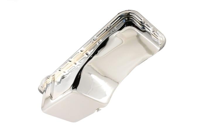 CFR Performance Steel Oil Pan - Fits 1958-1976 Ford FE Big Block 352-390-406-427-428 (Front Sump, Stock Capacity) HZ-9330