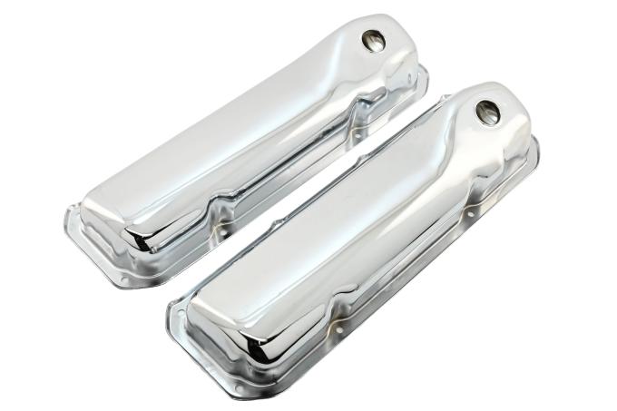CFR Performance Steel Valve Covers Fits 1969-1982 Ford SB 351C-351M-400M-Boss 302 - Smooth - 1 Hole HZ-9295