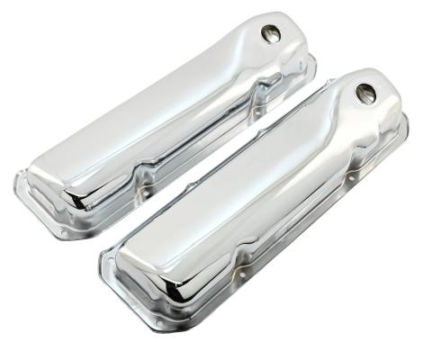 CFR Performance Steel Valve Covers Fits 1969-1982 Ford SB 351C-351M-400M-Boss 302 - Smooth - 1 Hole HZ-9295