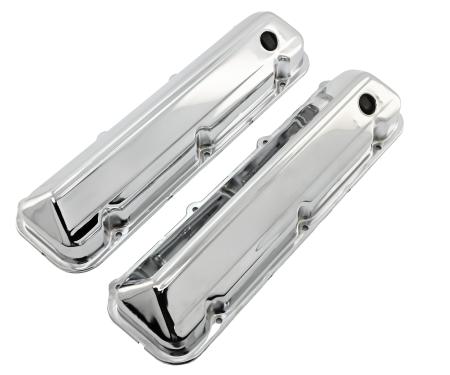 CFR Performance Steel Valve Covers Fits 1968-1997 Ford 429-460 Big Block Engines - Smooth - 1 Hole HZ-9297
