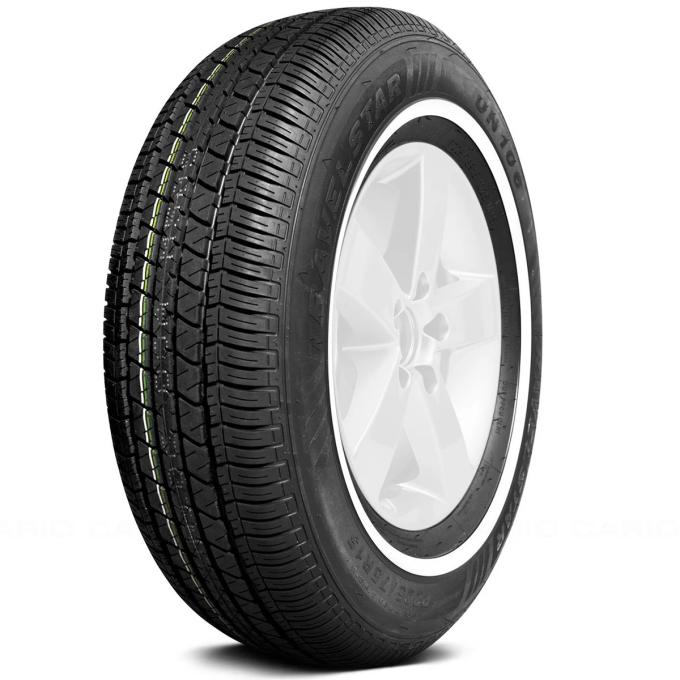Travelstar Radial Tire 18mm Whitewall 205/75R15 502805